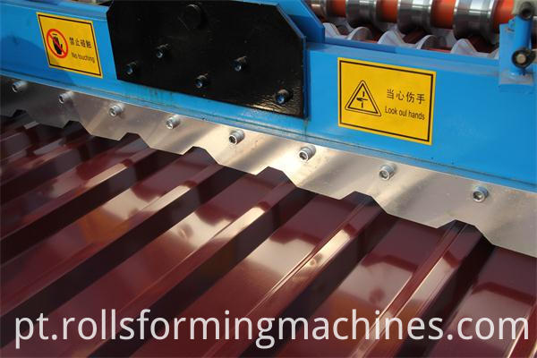 roof tile machine 1 Automatic Galvanized Tile Roofing Roll Forming Machine